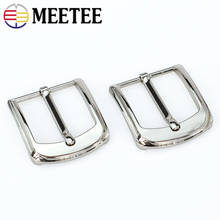 Meetee 40mm Width Metal Alloy Belt Buckles Cowboy Pin Buckle for Men Jeans Decoration Accessories DIY Leather Craft Hardware 2024 - buy cheap