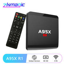 A95X R1 Android Smart TV Box 4K Amlogic S905W Quad Core 2GB 16GB Android 7.1 Wifi 2.4G Media Player Android TV Set Top Box A95X 2024 - buy cheap