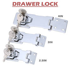 Hasp Lock Staple Stainless Steel Key Hardware Cupboard Shed Door Garages Easy Install Door Lock For Home Supplies 2024 - buy cheap