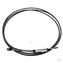 Cable de Motor de Barco con Control de cambio de acelerador, Cable de cambio de acelerador, Control remoto para fueraborda Yamaha, 2 uds. 2024 - compra barato