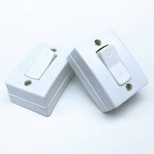 2 peças-interruptor de parede 6a quadrado de baquelite-light 2024 - compre barato