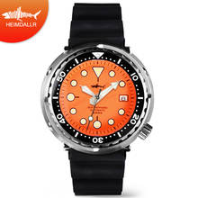 Relógio mergulhador de atum masculino, relógio com resistência à água de 300m de safira, 47mm e mostrador preto, mecânico, movimento automático 2024 - compre barato