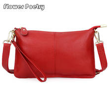 Luxury Genuine Leather Shoulder Bags New Ladies Solid Color Small Square Bags High Quality Women Messenger Bag Bolsas Sac 2021 2024 - buy cheap