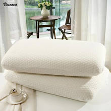 VESCOVO Health Care Slow Rebound Memory Foam Pillow Single Neck Pillow With Core 2024 - buy cheap