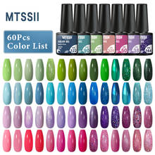 Mtssii-Juego de esmaltes en Gel para uñas, barniz semipermanente para manicura, UV, LED, 6ml 2024 - compra barato