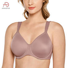 Women's Smooth Full Coverage Underwire Non-padded Minimizer Bra Plus Size 2024 - buy cheap