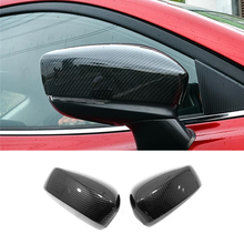 For Mazda 3 Axela 2014 2015 2016 2017 2018 Accessories Car rearview mirror cover frame Cover Trim Car Styling ABS Carbon fibre 2024 - buy cheap