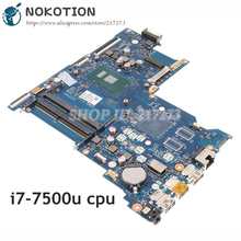 NOKOTION CDL50 LA-D707P 914598-601 914598-001 914598-501 для HP 15-AY 15-AY180TX Материнская плата ноутбука I5-7200U Процессор DDR4 2024 - купить недорого