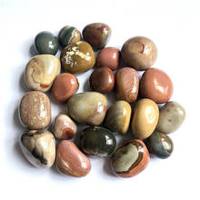 Полихромная яшма, распутанные камни, натуральные кварцевые кристаллы, драгоценные камни для исцеления Рейки 2024 - купить недорого