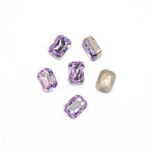 Cristal violeta Strass Otagon K9, material de cristal para coser en garra, diamantes de imitación, accesorios para ropa, joyería, zapatos 2024 - compra barato