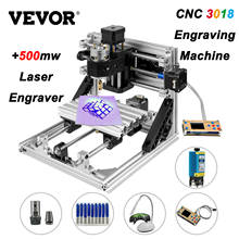 Гравировальный станок VEVOR с ЧПУ 3018, лазерный Автономный контроллер 500 мВт 2024 - купить недорого