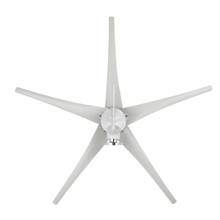 500W Wind Turbine Generator DC 12V Wind Turbine 5 Blade Low Wind Speed Starting Garden Street Lights Wind Turbines 2024 - buy cheap