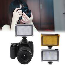 Яркая светодиодсветильник для видеосъемки DVFT-96 для камеры DV, видеокамеры Canon Nikon Minolta 2024 - купить недорого