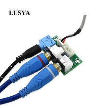 Lusya Power amplifier board input port board Adapter board RCA+3.5 audio socket to XH3P XH-M152 F3-005 2024 - buy cheap