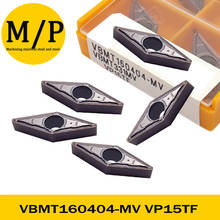 100% Original 10Pcs VBMT160404 MV VP15TF CNC lathe Insertion VBMT 160404 High Quality Carbide Inserts 2024 - buy cheap