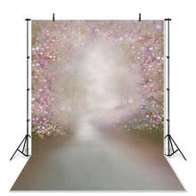 Mehofoto Сказочный тропинка фон для фотосъемки цветочный фон старый мастер фото фон для фотографии тканевая ткань 2024 - купить недорого
