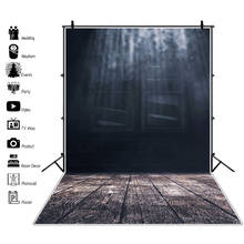 Laeacco Dark Wooden Board Floor Window Stage Party Decor Baby Child Photography Background Photo Backdrop Photocall Photo Studio 2024 - buy cheap