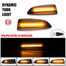 2X LED Dynamic Side Marker Turn Signal Lights Indicator Lamps For Opel Astra J Astra J K Zafira C Insignia B Grandland X 2024 - buy cheap