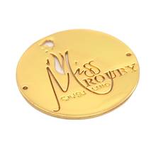 Custom Logo Name Metal Plate Labels For Heel For Shoes Customized Jeans Sewing Metal Tags Customize Metal Name For Clothes Tag 2024 - buy cheap