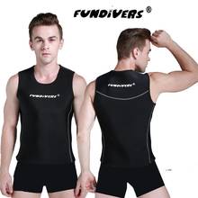 3mm Neoprene Diving Shorts Vest Wetsuit Sleeveless Swimsuit Men  Surfing Boating Snorkeling Waterskiing Trunks 2024 - buy cheap