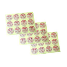 120pcs/pack Round Gift Sticker Hand Made Scrapbooking Love Self-adhesive Labels Sticker Stationery 2024 - buy cheap