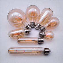 4 Вт 6 Вт 8 Вт Светодиодная лампа Эдисона E27 220V Ретро Винтаж Светодиодная лампа накаливания ампулы лампы G80 G95 ST64 Винтаж Edison Bombillas лампа 2024 - купить недорого