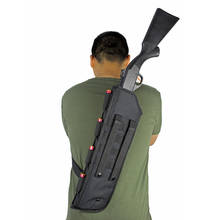 Molle bolsa tática com espingarda, bolsa militar, com ombro, para caça ao ar livre 2024 - compre barato