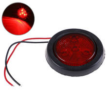 1PC Red 4led 2.5 Inch 12V Trailer Taillight Round Led Trailer Tail Light Led Truck Rear Fog Light Auto Parts 2024 - buy cheap