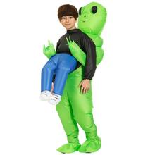Halloween Alien Inflatable Costume Adult Children Performance Costumes Party Funny Eco-Friendly Costume 2024 - buy cheap