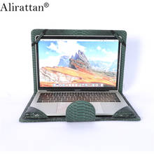 Alirattan Новый чехол для ноутбука Macbook Air Pro 13,3 дюймов, женская модная индивидуальная папка, кожаный чехол для ноутбука 2024 - купить недорого