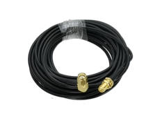 RG174 RP-SMA Male Jack Right angle to RP-SMA Female Plug Bulkhead RF Jumper pigtail Cable 6inch~50M 2024 - buy cheap