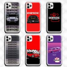 Bride Jdm Car Phone Case Clear for iphone 12 11 Pro max mini XS 8 7 6 6S Plus X 5S SE 2020 XR cover 2024 - buy cheap