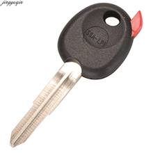 Jingyuqin capa para chave remota de carro, para ssangyong 0 botões, com lâmina sem corte, substituição automática 2024 - compre barato