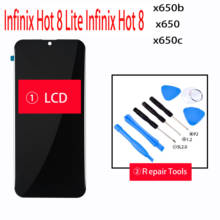 New Infinix Hot 8 x650b x650 x650c LCD Display and Touch Screen Digitizer Assembly Repair Parts for Infinix Hot 8 Lite 2024 - buy cheap