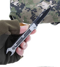 Assembly Knife Screws Novel New Knife Pocket Knife M390 Blade Folding Survival Tactical Folding Titanium Hunting Knives 2024 - buy cheap
