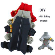 Winter Costumes for Dogs Autumn Warm Comfort Soft Red Blue Gray Puppy Clothes for Small Animal Male Female Fully Covered Belly 2024 - купить недорого