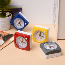 Reloj despertador pequeño cuadrado sin reloj de noche con luz LED despertador de barrido silencioso temporizador de alarma decoración 2024 - compra barato