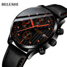 Men Watch Sport Relogio Quartz Watch Men Top Brand Luxury Leather Mens Watches Fashion Casual Sport Clock Men Wristwatches 2024 - buy cheap