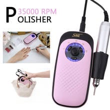 35000RPM Rechargeable Electric Nail Drill Machine Home Manicure Pedicure Kit Set Bit File Sanding Grinding Pen Portable Polisher 2024 - buy cheap