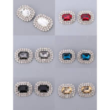 Women Rhinestones Shoe Clips Buckle Decorative Wedding Party Shoe Accessories Shoe Charms Decorative Shoe Jewelry 2024 - buy cheap