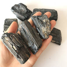 100g/pack Natural Black Tourmaline Crystal Gemstone Collectibles Rough Rock Mineral Specimen Healing Stone Home Decor 2024 - buy cheap
