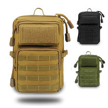1000D тактическая Сумка Molle для мужчин, военная сумка на плечо, поясная сумка, практичная сумка для повседневного использования, чехол для телефона, сумка для охоты и аксессуаров 2024 - купить недорого