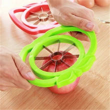 Cozinha Da Apple Slicer Corer Cortador Pear Fruit Divisor Ferramenta Conforto Alça para Cozinha Descascador Da Maçã Transporte Rápido 2024 - compre barato