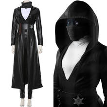 Watchmen Temporada 1, disfraz de Angela Abar, gabardina, uniforme, traje, disfraces de Carnaval para Halloween 2024 - compra barato
