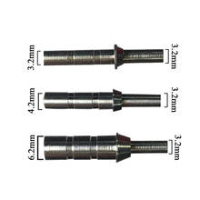 Linkboy Aerchery Internal Aluminum Pins Arrow Nocks Id3.2mm/4.2mm/6.2mm 12pcs Arrow Shafts Compound Recurve Bow Hunting 2024 - buy cheap