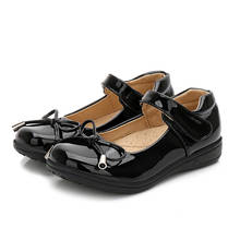 SKOEX-zapatos de uniforme escolar Mary Jane para niña, calzado plano informal para fiesta, boda Formal, blanco y negro 2024 - compra barato