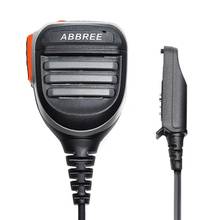 ABBREE Waterproof Speaker Mic AR-780 PTT Waterproof  For Baofeng BF-9700 Two Way Radio UV-9R Plus UV-XR Walkie Talkie Radio 2024 - buy cheap