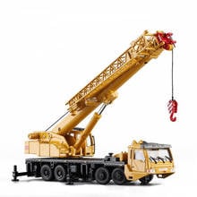 1:55 Scale Diecast Metal Engineering Crane Vehicles Alloy Car Models Toys Hoisting Hoist Lifter Machine Truck Gifts for children 2024 - buy cheap