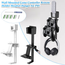 Soporte de montaje en pared para mando y auriculares, colgador de almacenamiento de Control remoto para Xbox ONE Series X PS5 PS4 NS Switch 2024 - compra barato