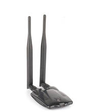 Adaptador wifi 150mbps usb sem fio, placa de rede com 2 antenas para kali linux ar9276. 2024 - compre barato